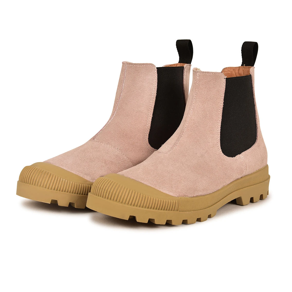 Chaussures Chelsea Confortables en Cuir Suédé - Poudré pour Ville et Nature 6 Chaussures Chelsea Confortables en Cuir Suédé - Poudré pour Ville et Nature – Image 4