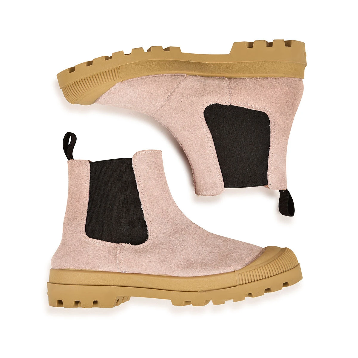 Chaussures Chelsea Confortables en Cuir Suédé - Poudré pour Ville et Nature 7 Chaussures Chelsea Confortables en Cuir Suédé - Poudré pour Ville et Nature – Image 5