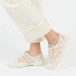 Chaussures Basses Femme Flex - Confort Durable Rose Poudré pour Printemps/Été -Pataugas Soldes Boutique OGLGRF2HPOUDRE1