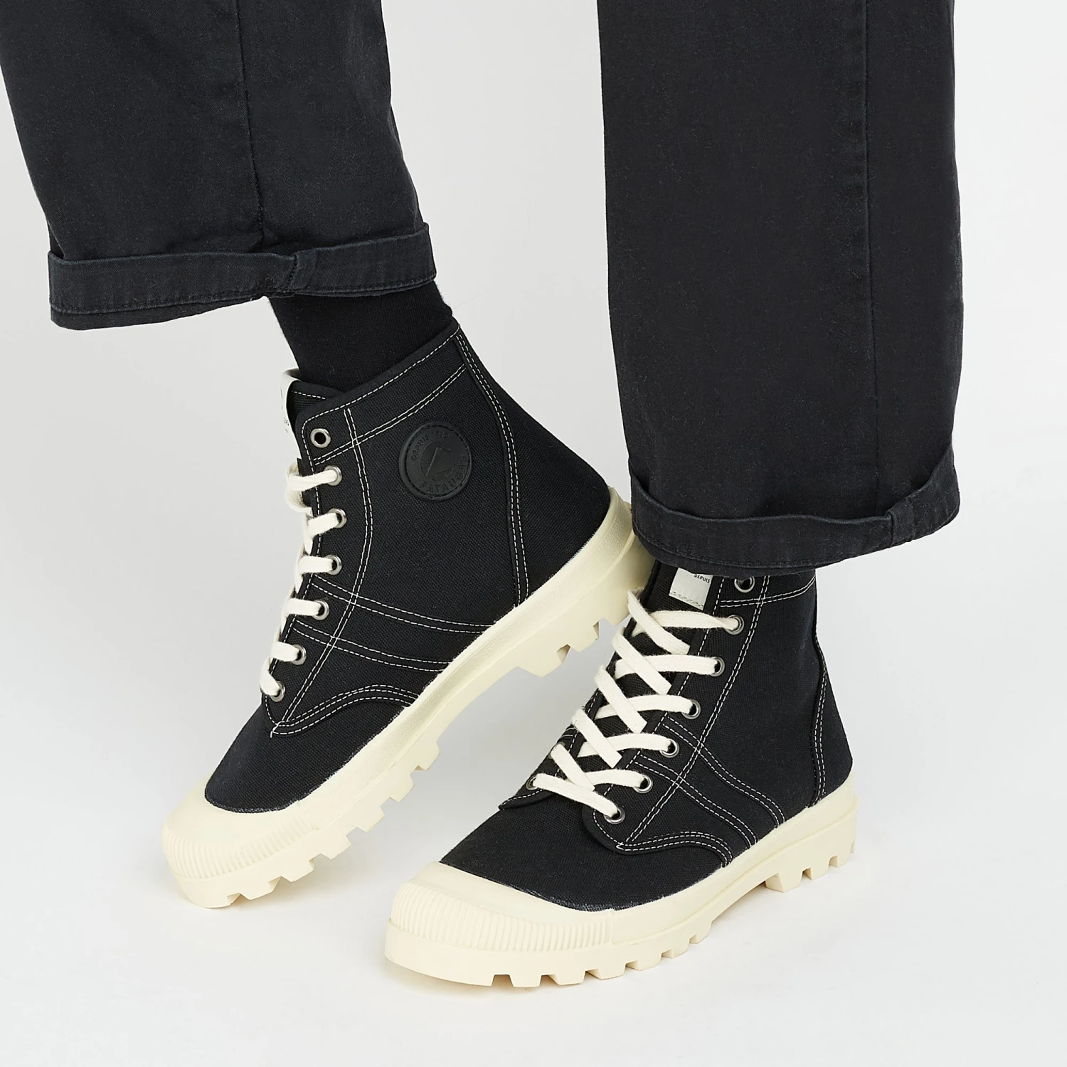 Chaussures de Randonnée Éco-responsable - Confort Durable - Noir/Marfil 4 Chaussures de Randonnée Éco-responsable - Confort Durable - Noir/Marfil – Image 2