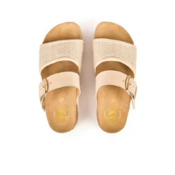 Sandales Femme Confortables en Cuir et Lin - LULA MIX TC F2I Ivoire pour Été -Pataugas Soldes Boutique SANDALE FEMME LULA MIXTC IVOIRE 628445 106 6 2ec99bec 0a8e 4327 8687 9ff657790492