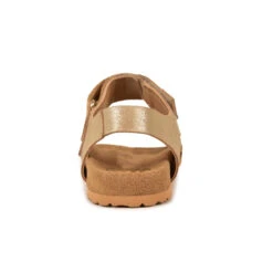 Sandales Femme Confortables en Cuir Léger Doré - Idéales pour l'Été -Pataugas Soldes Boutique SANDALE FEMME ULIA M F2H DORE 7