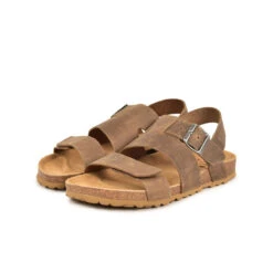 Sandales Homme LUCAS H2I MARRON - Cuir de Vachette - Polyvalent pour Ville et Plage -Pataugas Soldes Boutique SANDALE HOMME LUCAS H2I MARRON 628532 800 5
