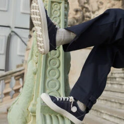 Baskets Homme Écologiques en Coton Recyclé - Confort Supérieur - Bleu Marine -Pataugas Soldes Boutique etche low marine homme h2h